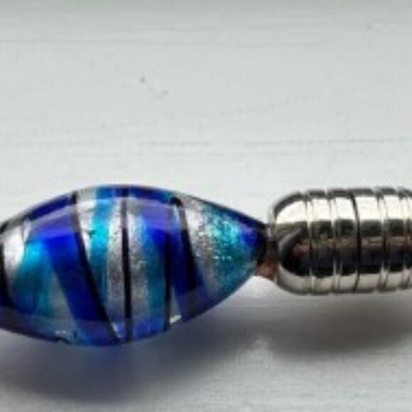 Murano Glass Tipped Spoon Of Venice Art Deco Collection Original Box - Picture 8 of 9